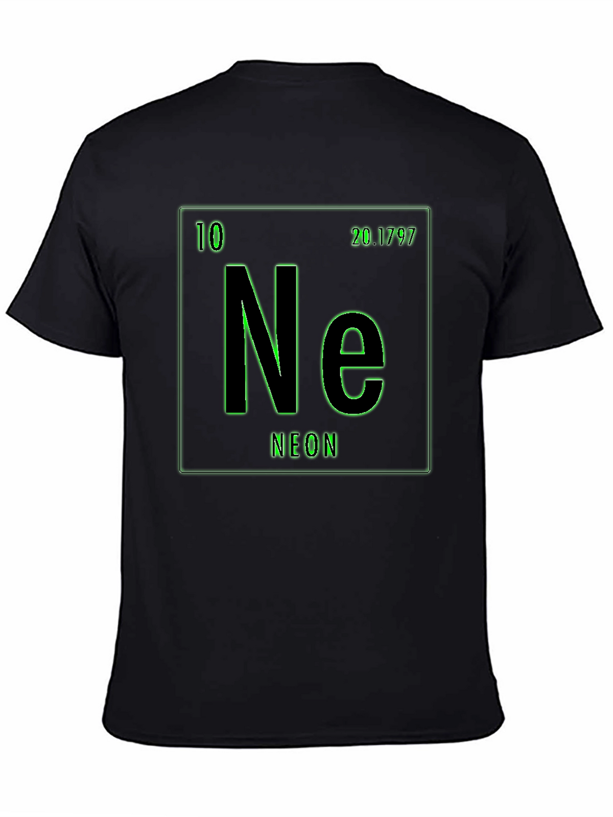 Neon Element Graphic Print T-Shirt