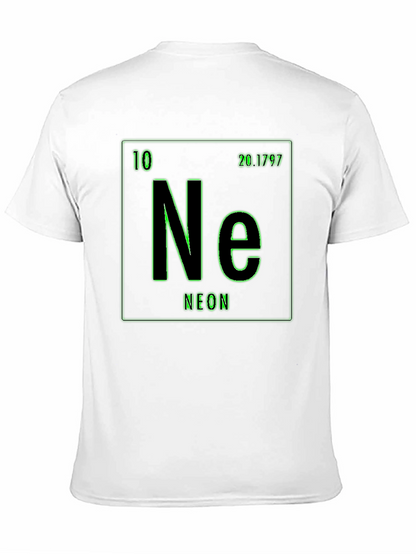 Neon Element Graphic Print T-Shirt