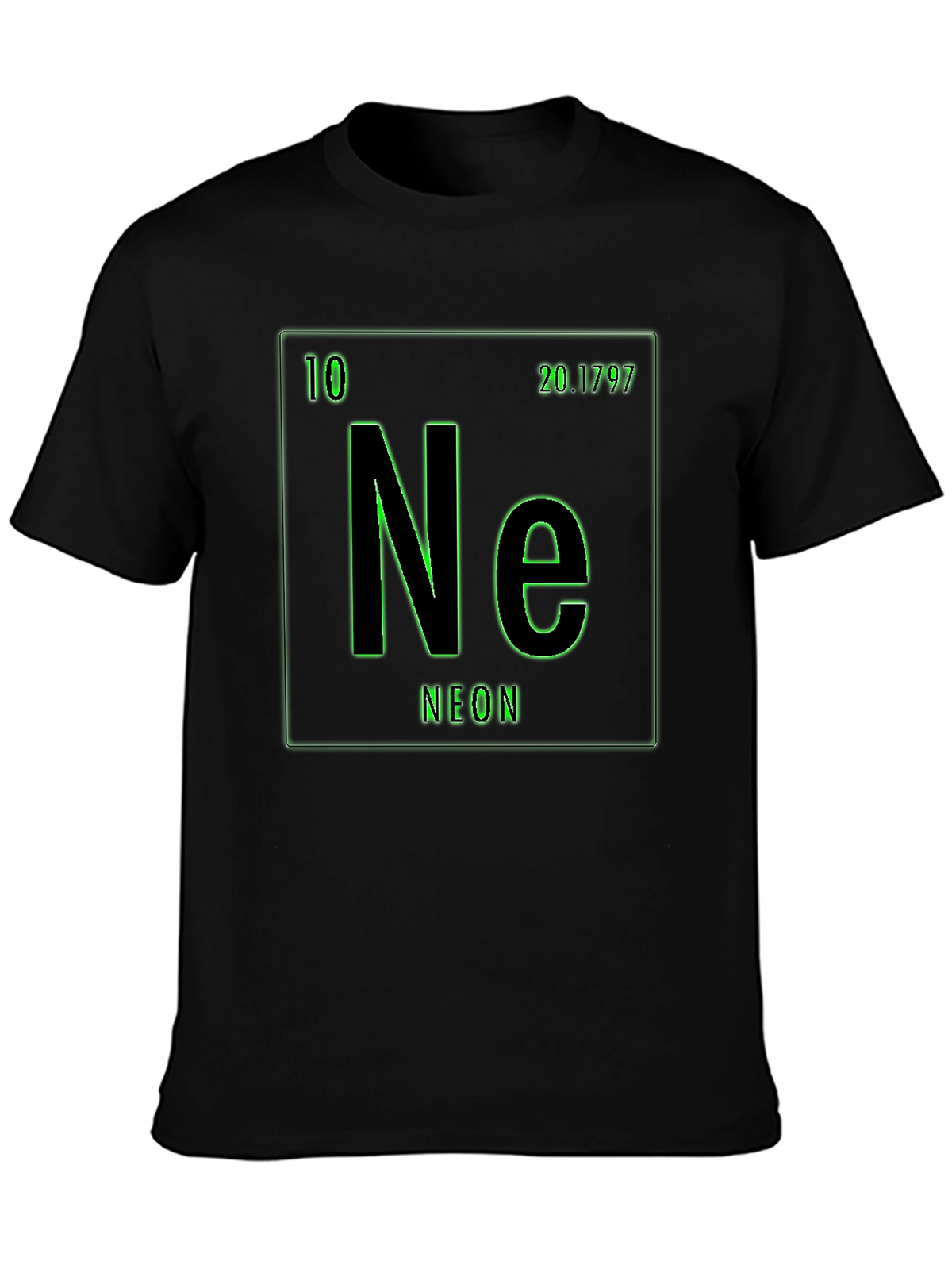 Neon Element Graphic Print T-Shirt