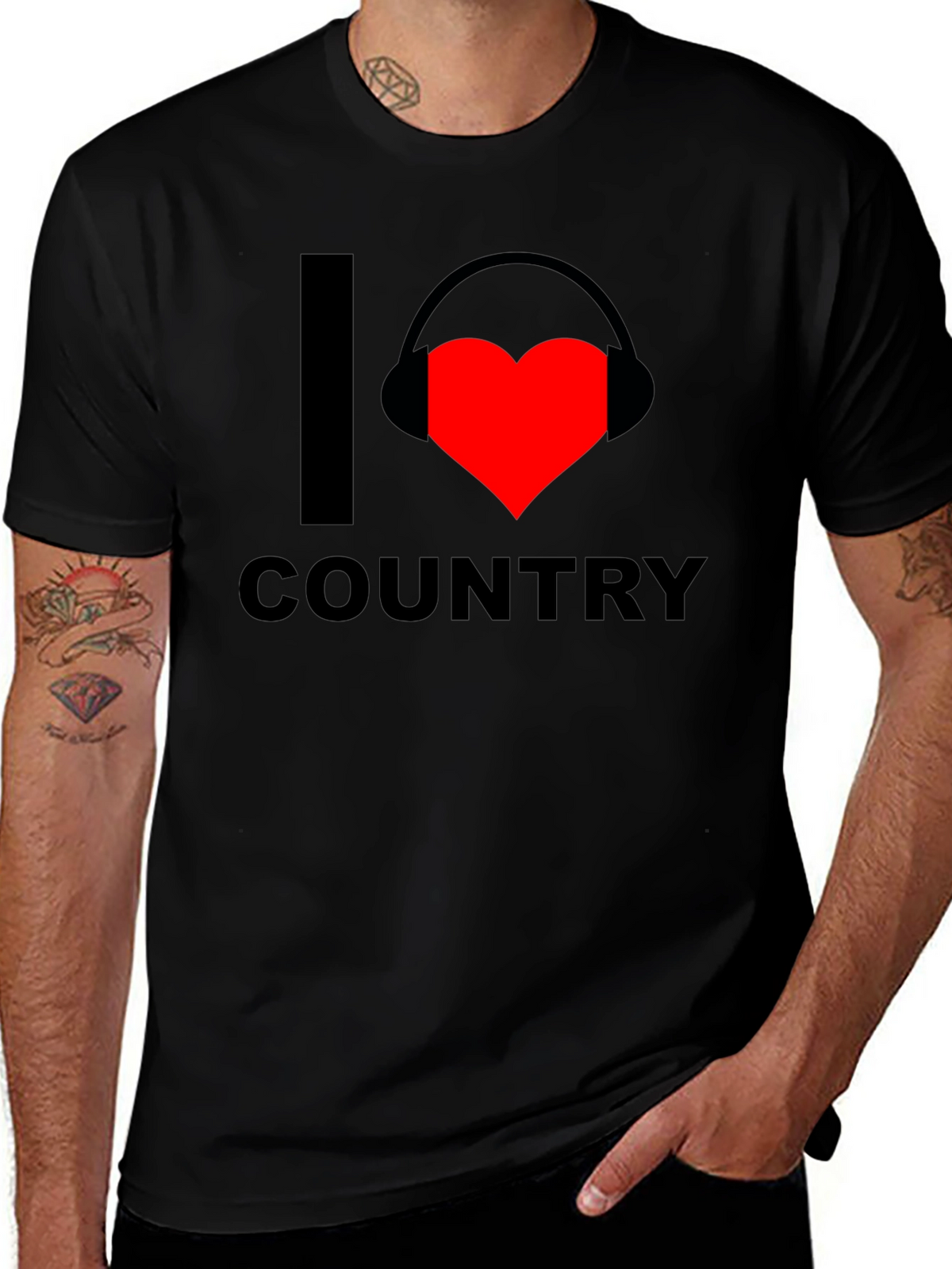 I Heart Country Music T-Shirt