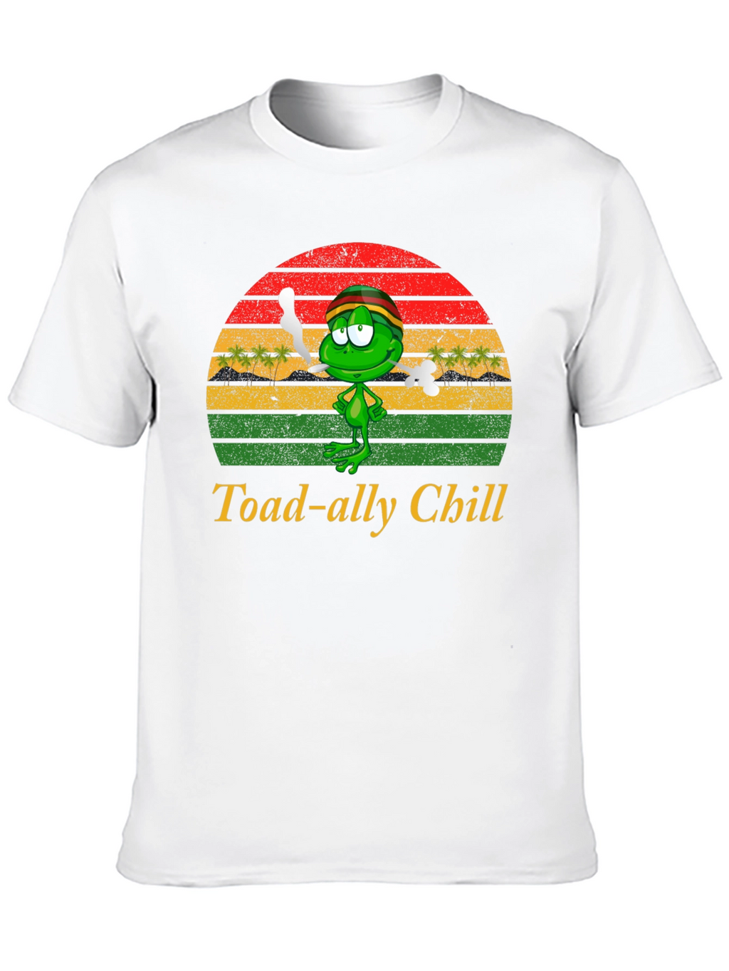 Toad-ally Chill T-Shirt - Funny Graphic Tee