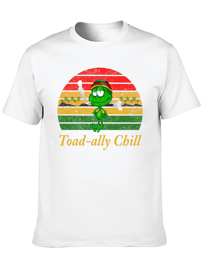 Toad-ally Chill T-Shirt - Funny Graphic Tee