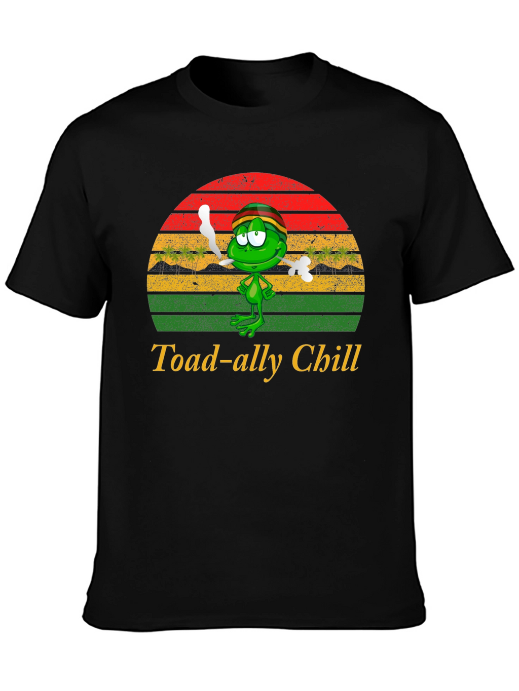 Toad-ally Chill T-Shirt - Funny Graphic Tee