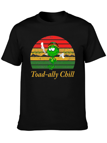 Toad-ally Chill T-Shirt - Funny Graphic Tee