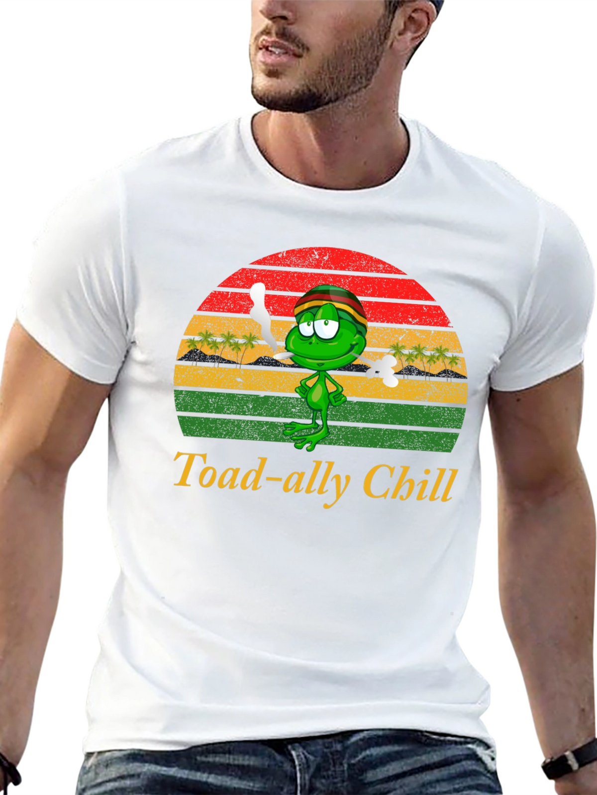 Toad-ally Chill T-Shirt - Funny Graphic Tee