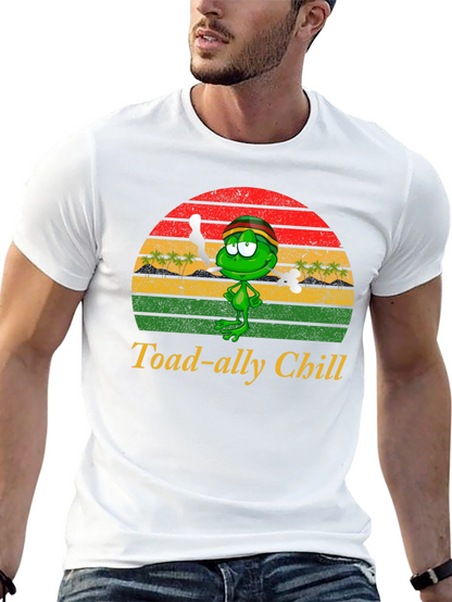 Toad-ally Chill T-Shirt - Funny Graphic Tee