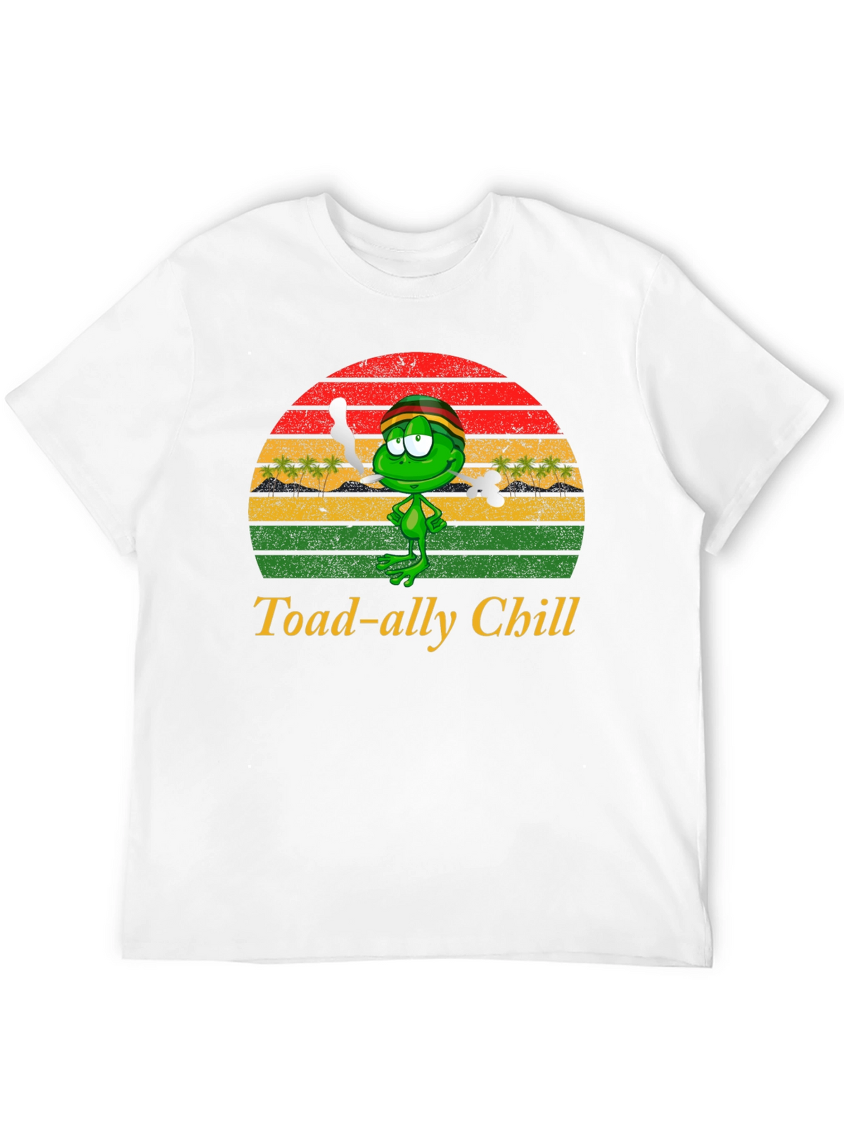 Toad-ally Chill T-Shirt - Funny Graphic Tee