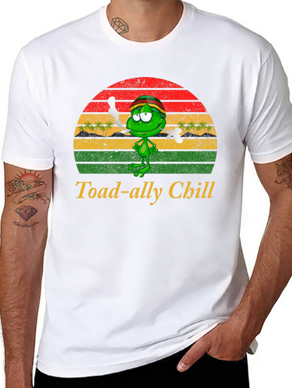 Toad-ally Chill T-Shirt - Funny Graphic Tee