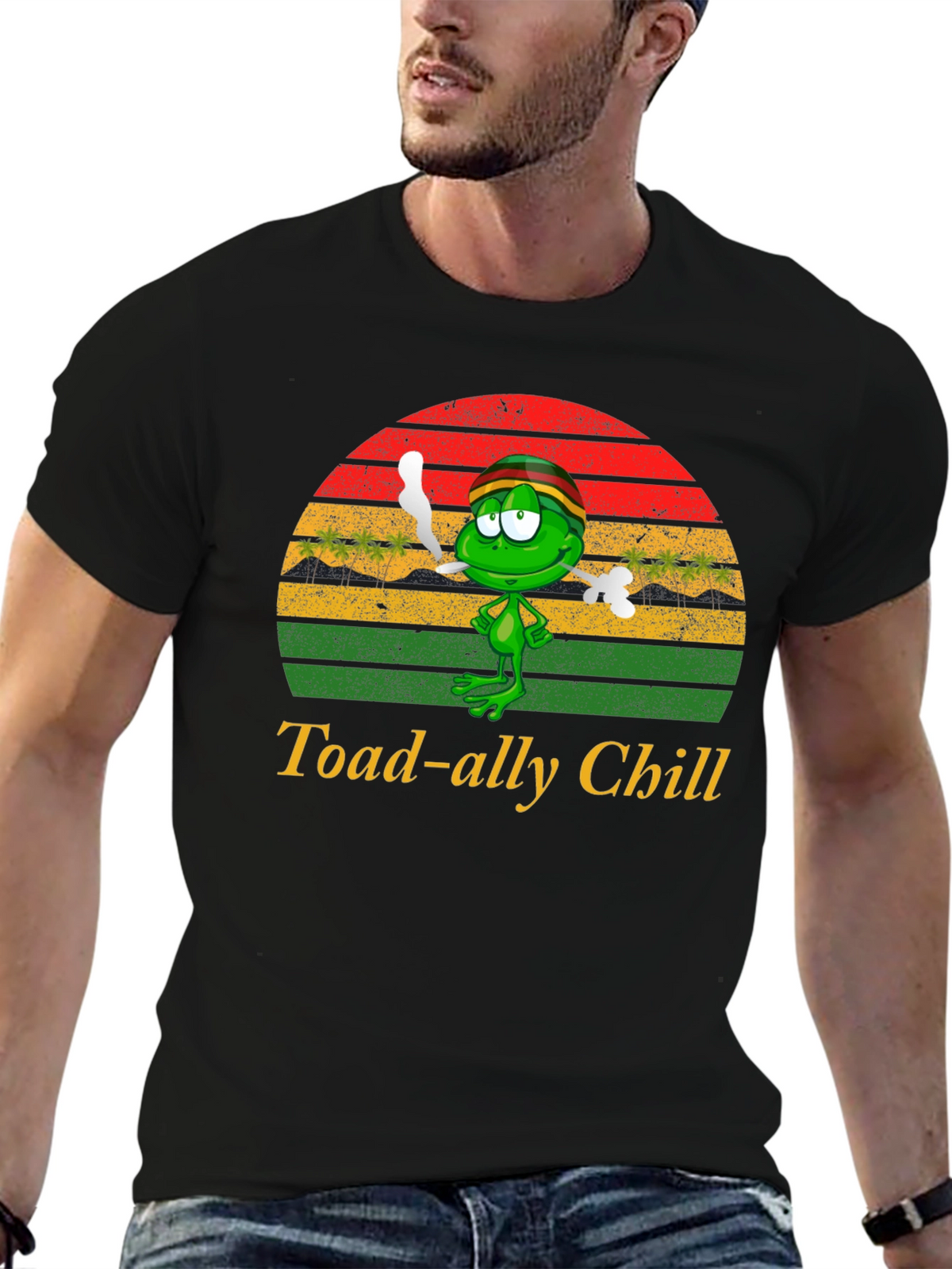 Toad-ally Chill T-Shirt - Funny Graphic Tee