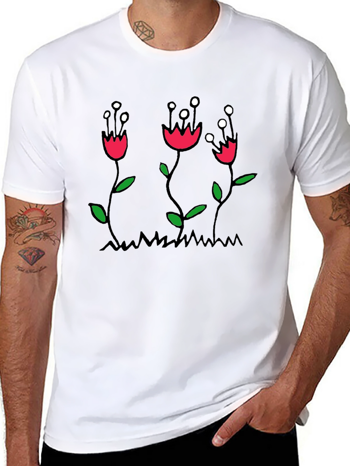 Floral Graphic T-Shirt