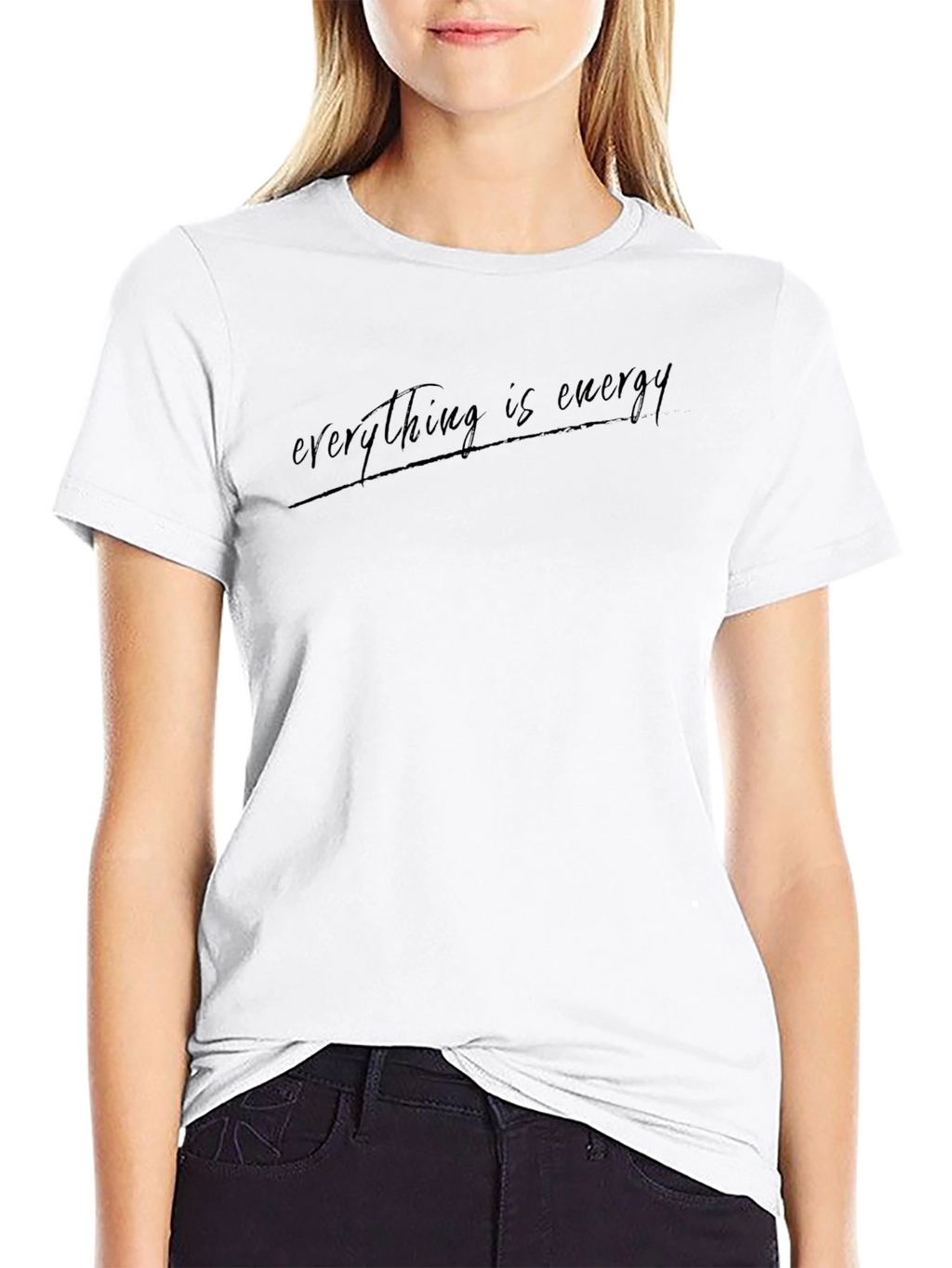 Everything is Energy Black T-Shirt