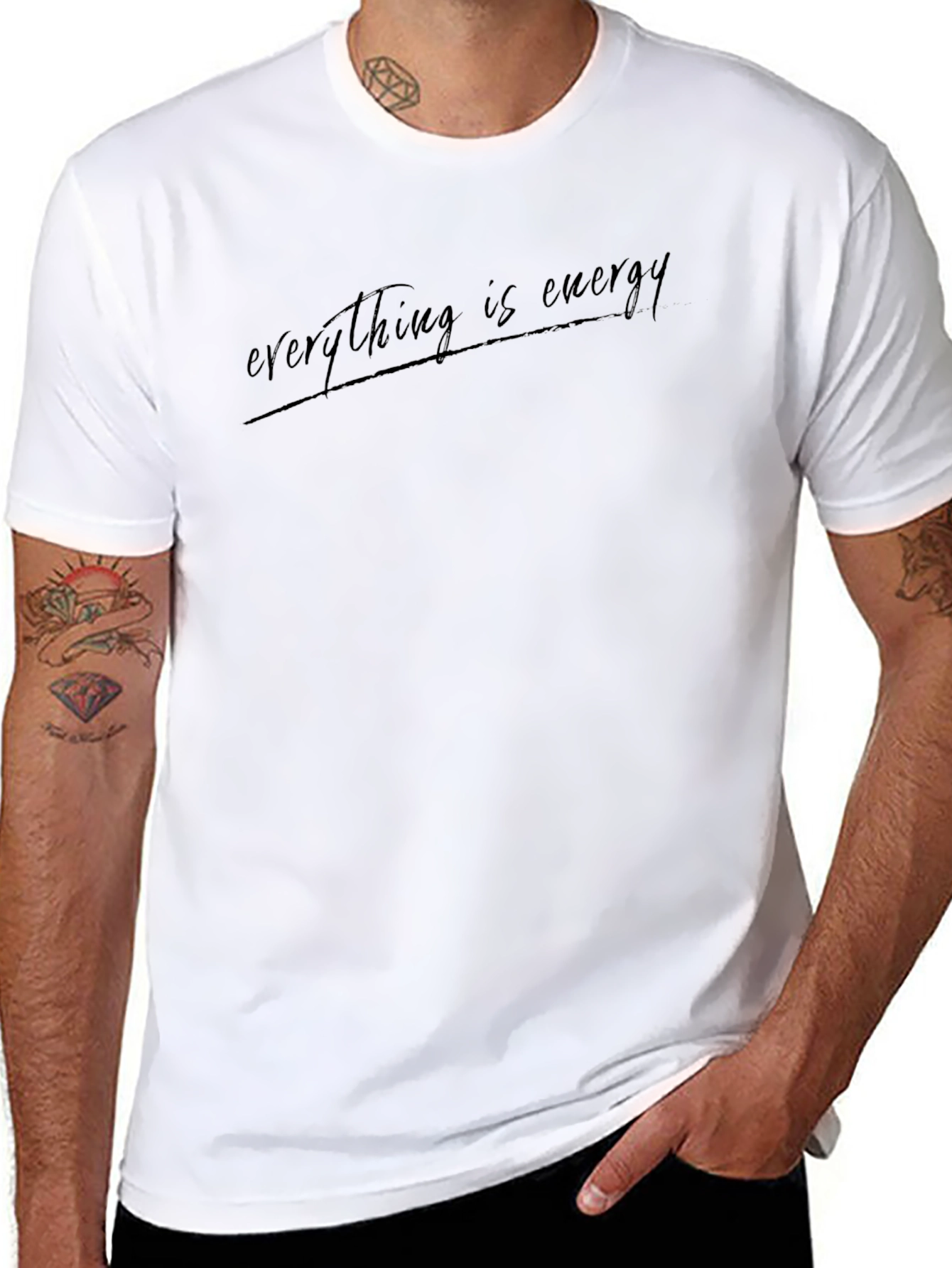 Everything is Energy Black T-Shirt