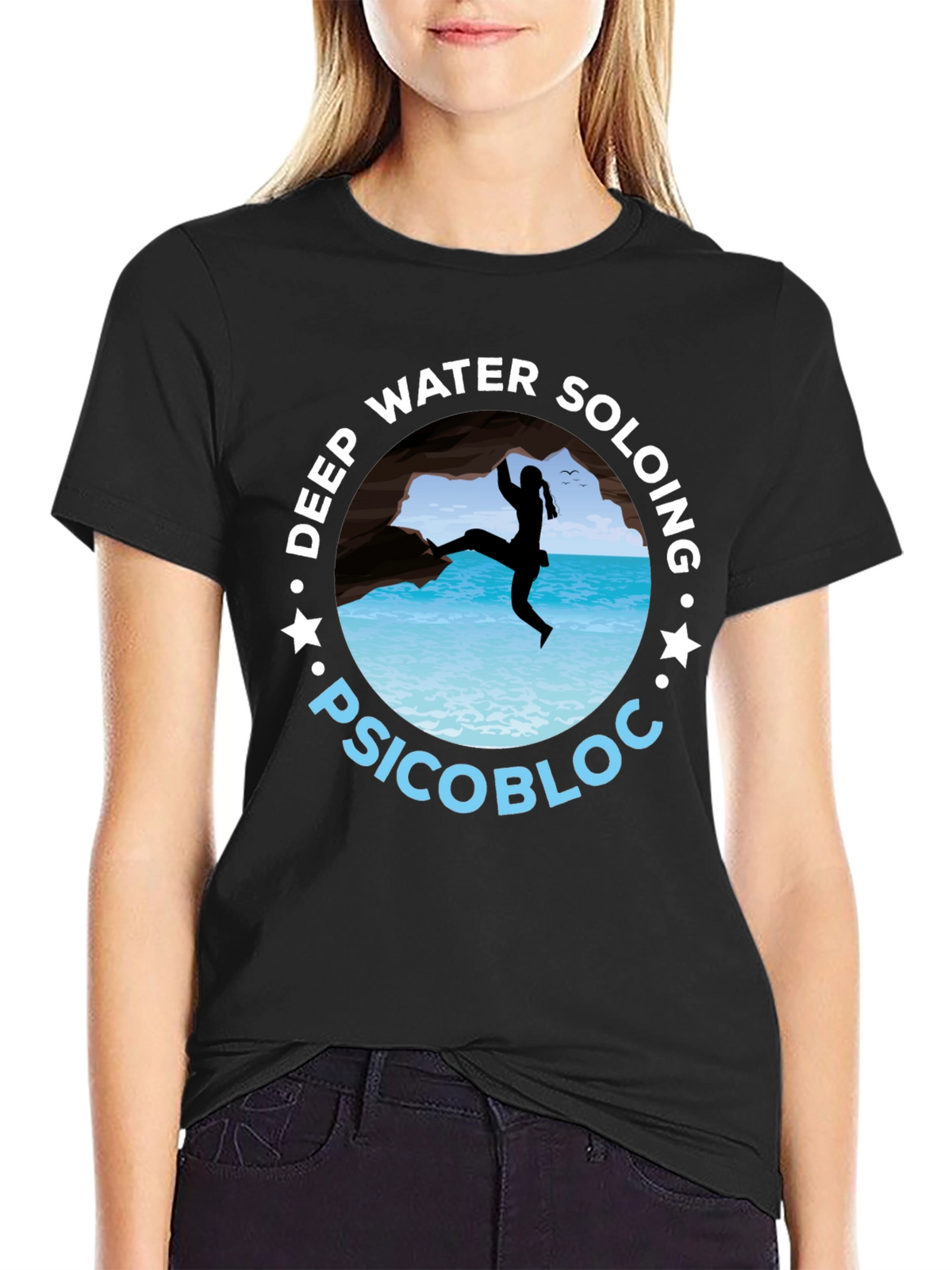 Deep Water Soloing Psicobloc T-Shirt
