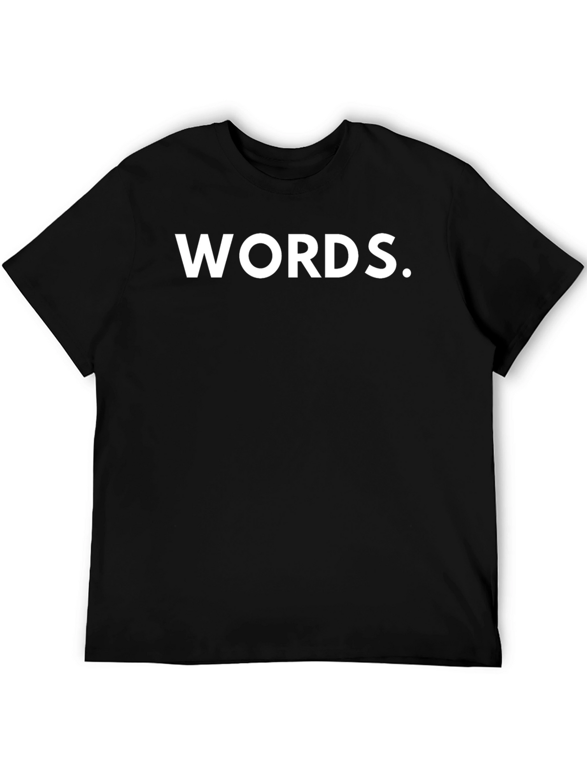 WORDS. Graphic T-Shirt - Bold Statement Tee