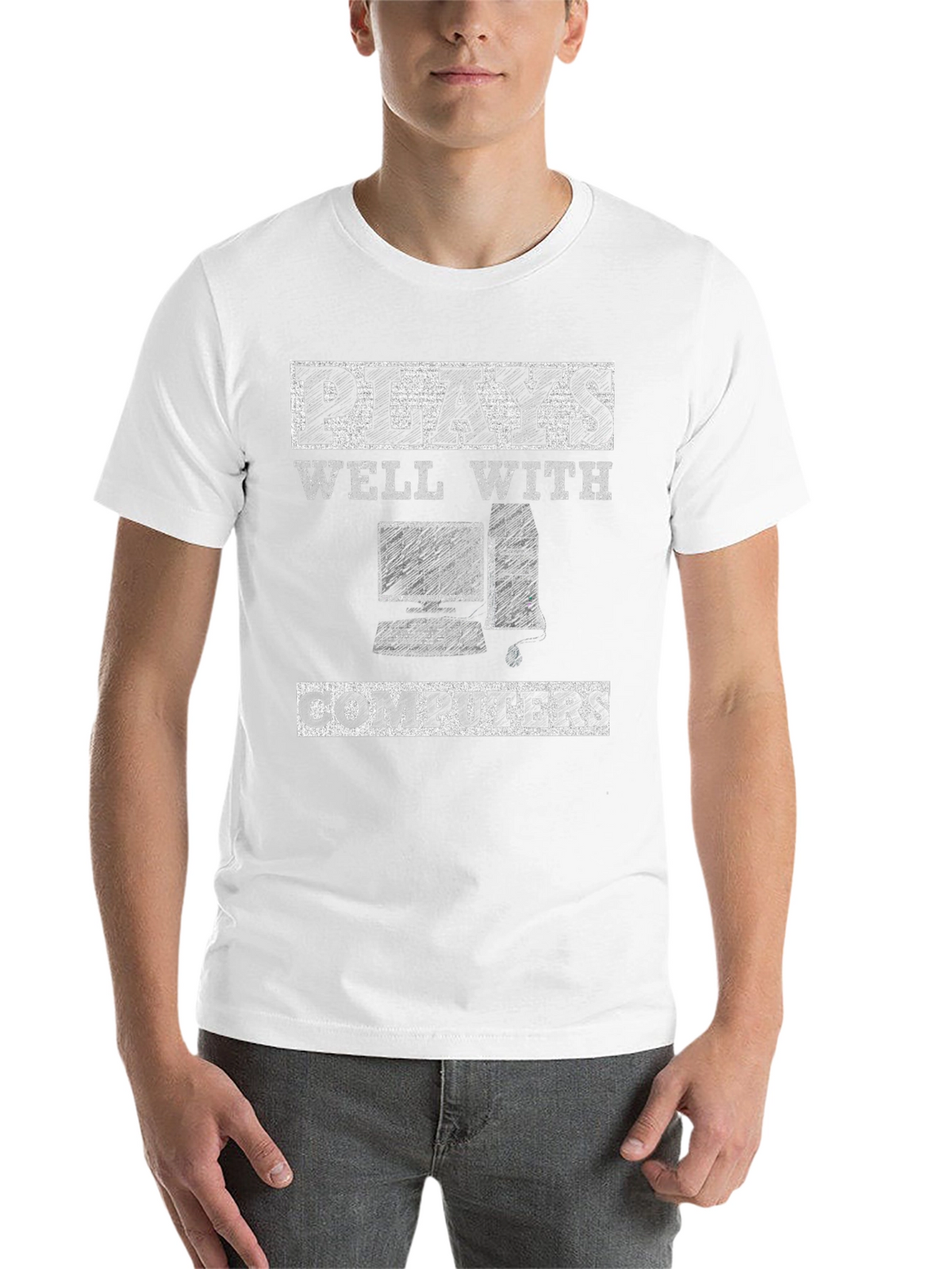 Plays Well With Computers Graphic Tee