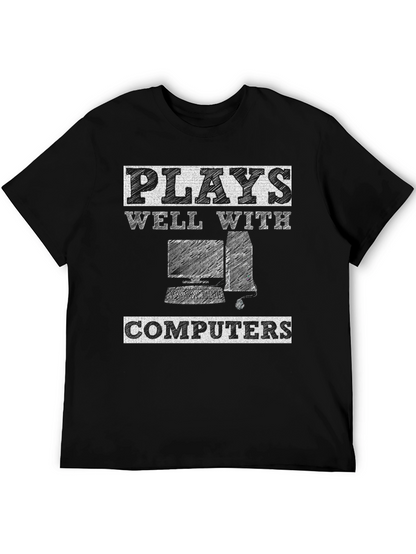 Plays Well With Computers Graphic Tee