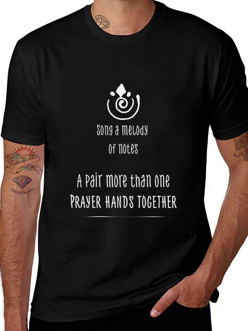 Melody of Notes Graphic T-Shirt