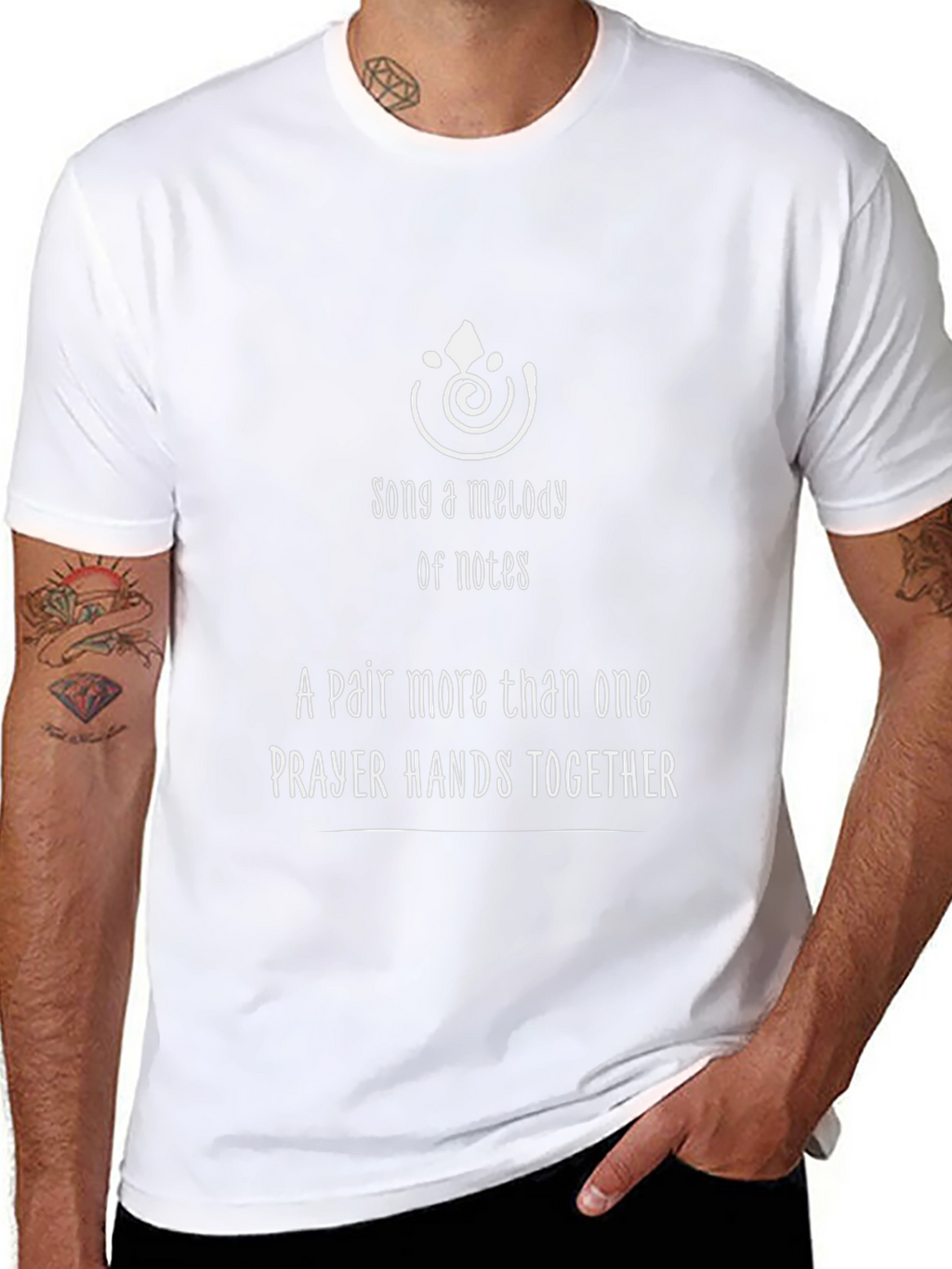 Melody of Notes Graphic T-Shirt