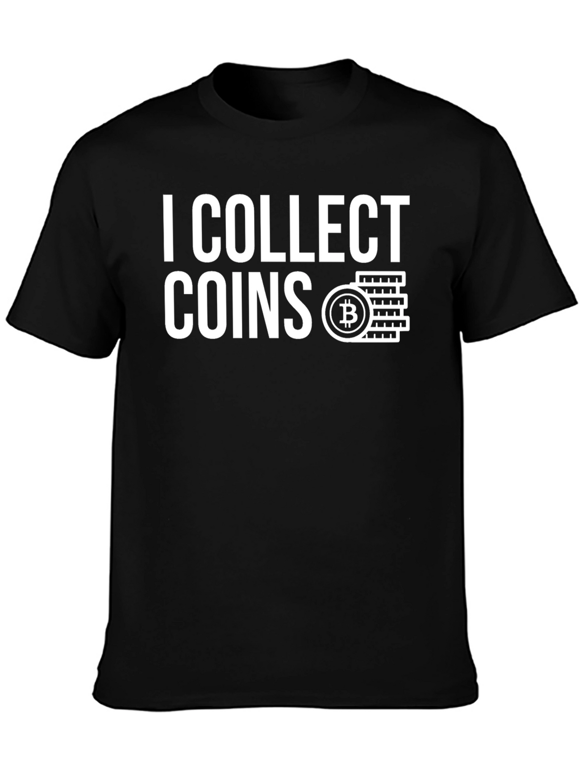 I Collect Coins Bitcoin T-Shirt - Crypto HODL Tee