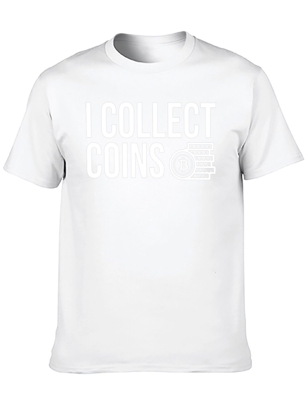 I Collect Coins Bitcoin T-Shirt - Crypto HODL Tee