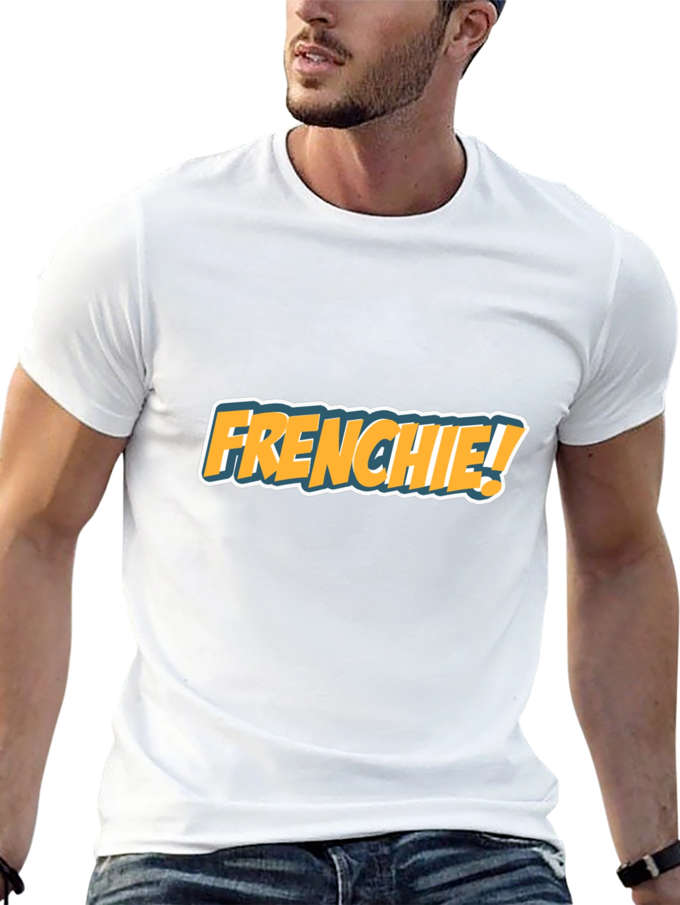 Frenchie! Graphic Print T-Shirt - Casual Menswear