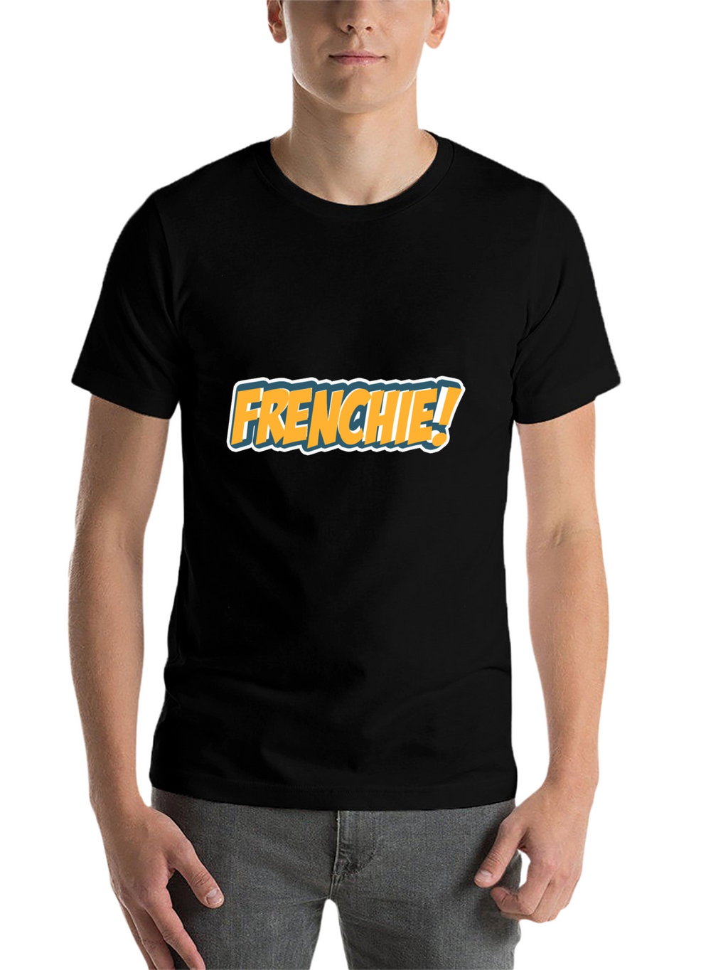 Frenchie! Graphic Print T-Shirt - Casual Menswear