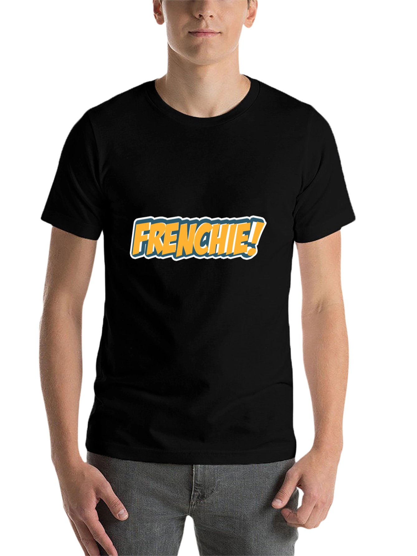 Frenchie! Graphic Print T-Shirt - Casual Menswear