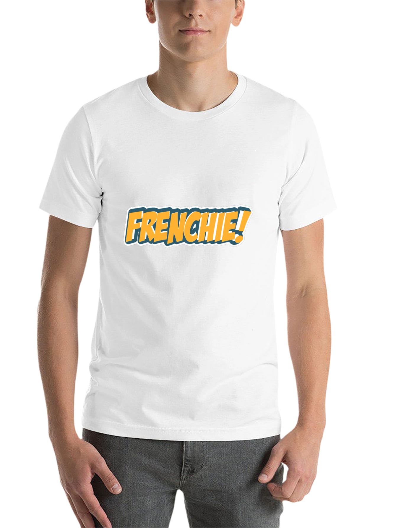 Frenchie! Graphic Print T-Shirt - Casual Menswear