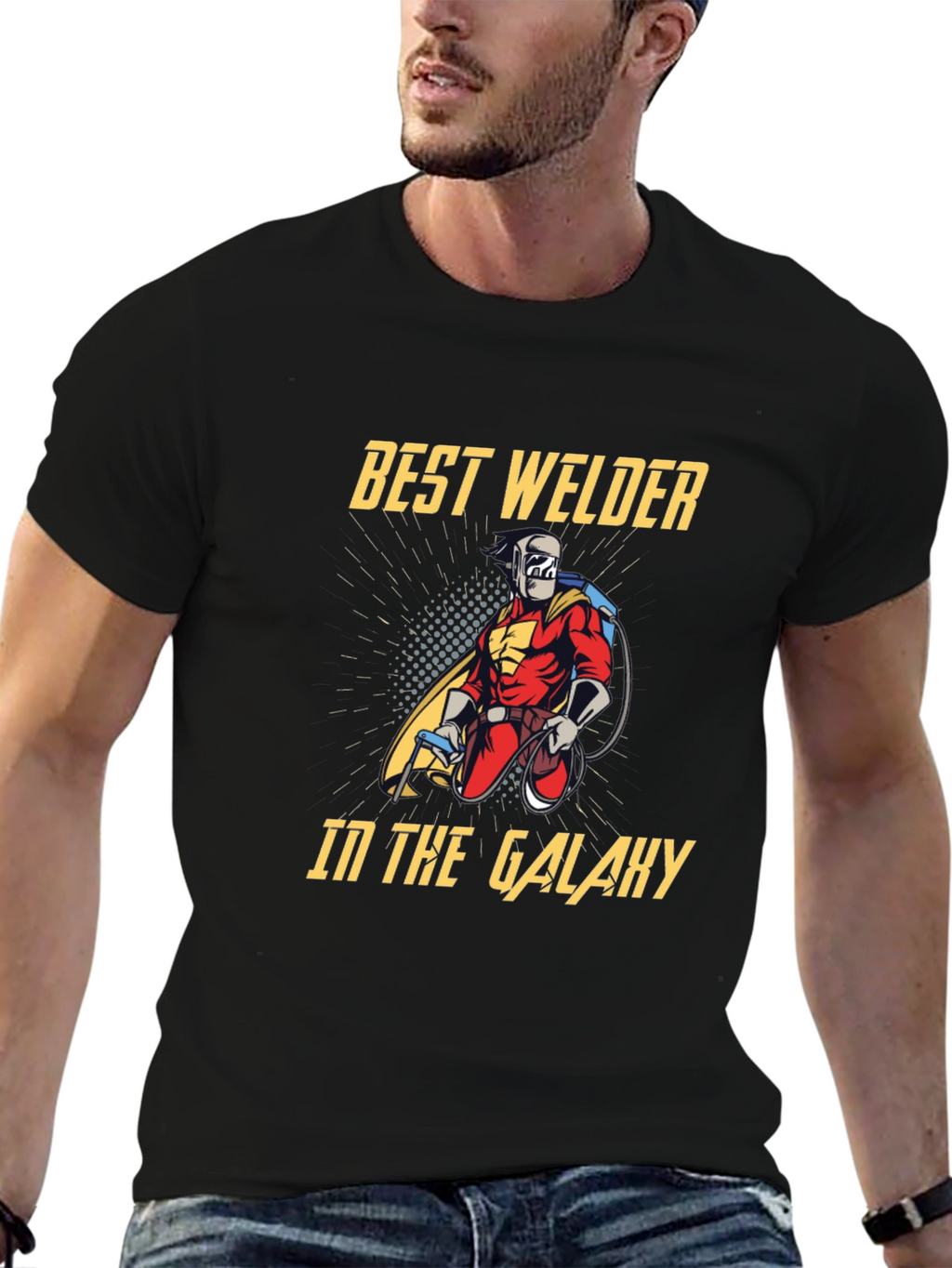 Best Welder in the Galaxy Graphic T-Shirt