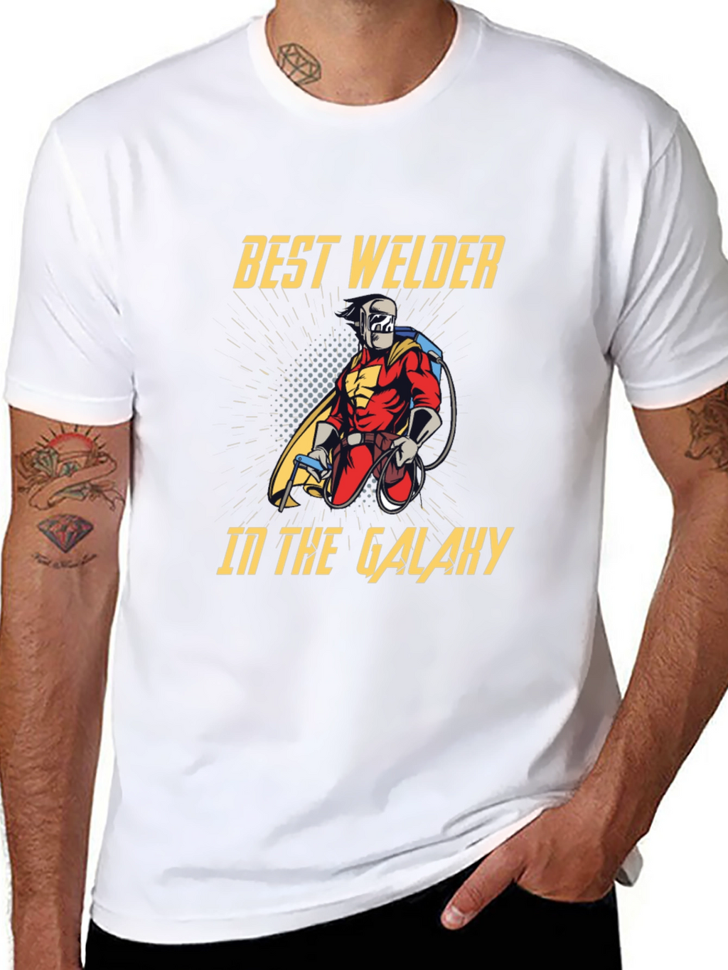 Best Welder in the Galaxy Graphic T-Shirt