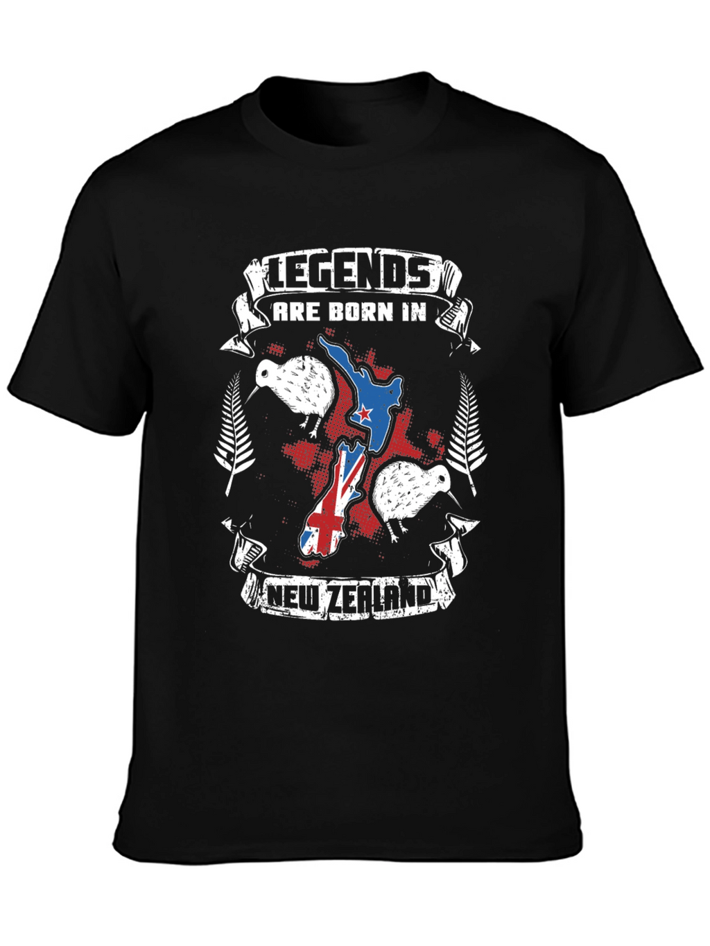 Legends Born in New Zealand T-Shirt