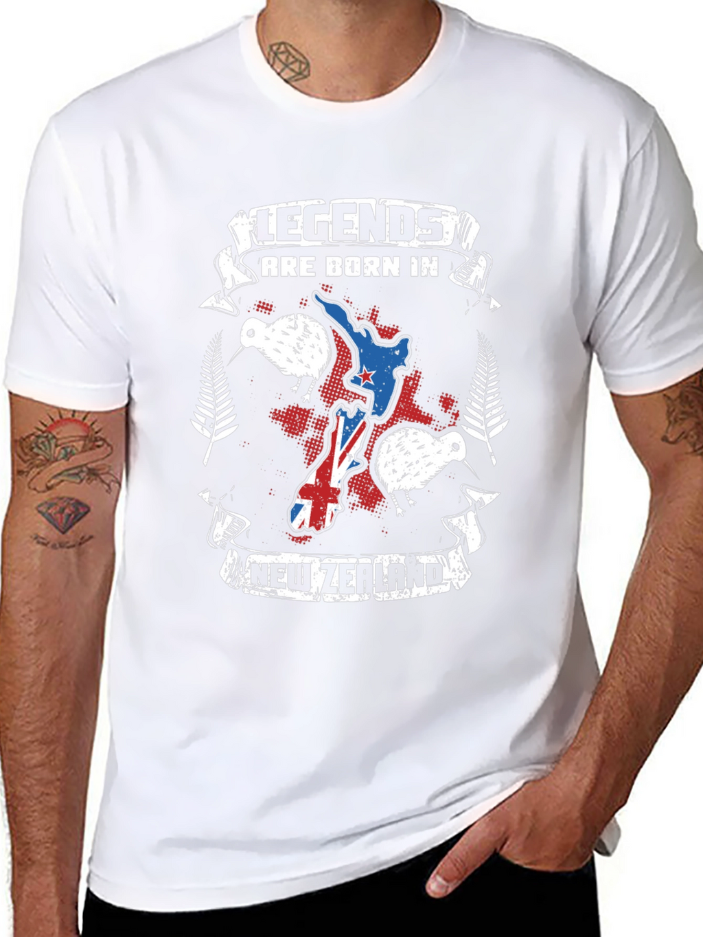 Legends Born in New Zealand T-Shirt