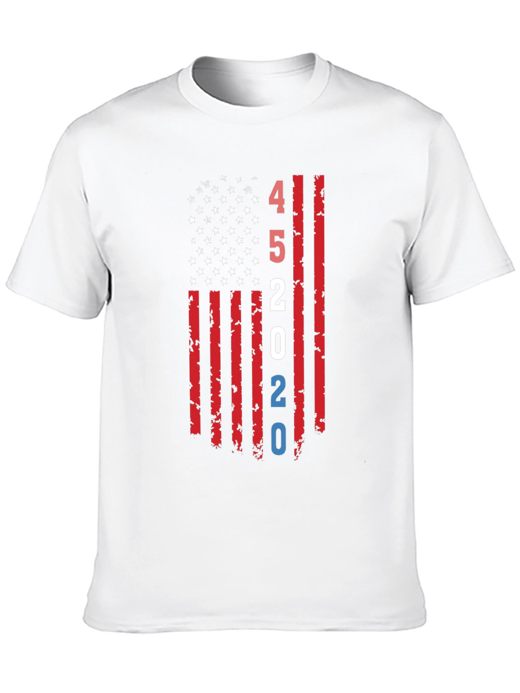 45 2020 American Flag Graphic T-Shirt