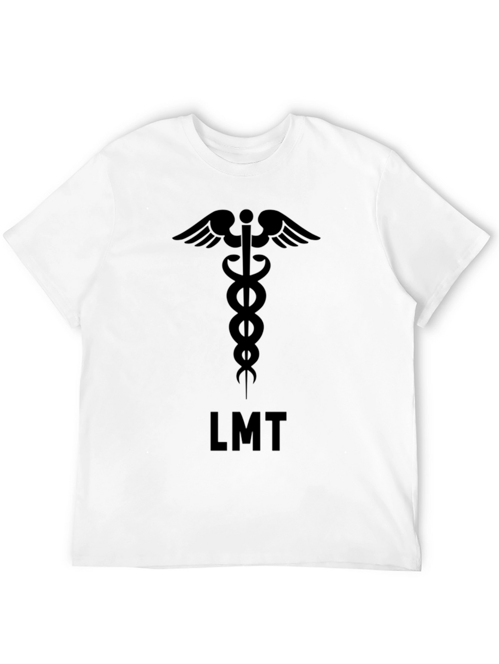 LMT Caduceus Black T-Shirt - Medical Professional Apparel
