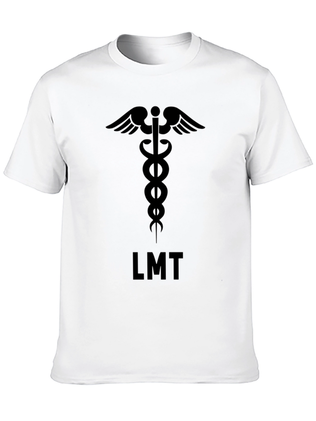 LMT Caduceus Black T-Shirt - Medical Professional Apparel