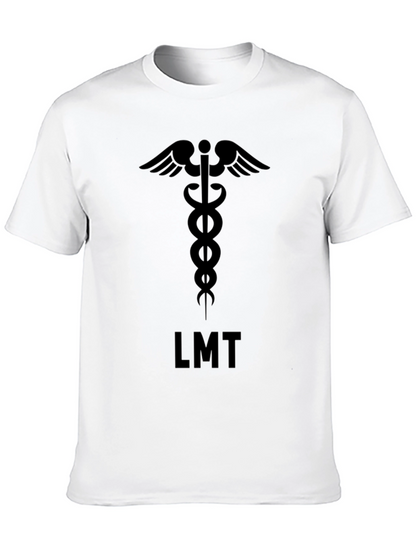 LMT Caduceus Black T-Shirt - Medical Professional Apparel