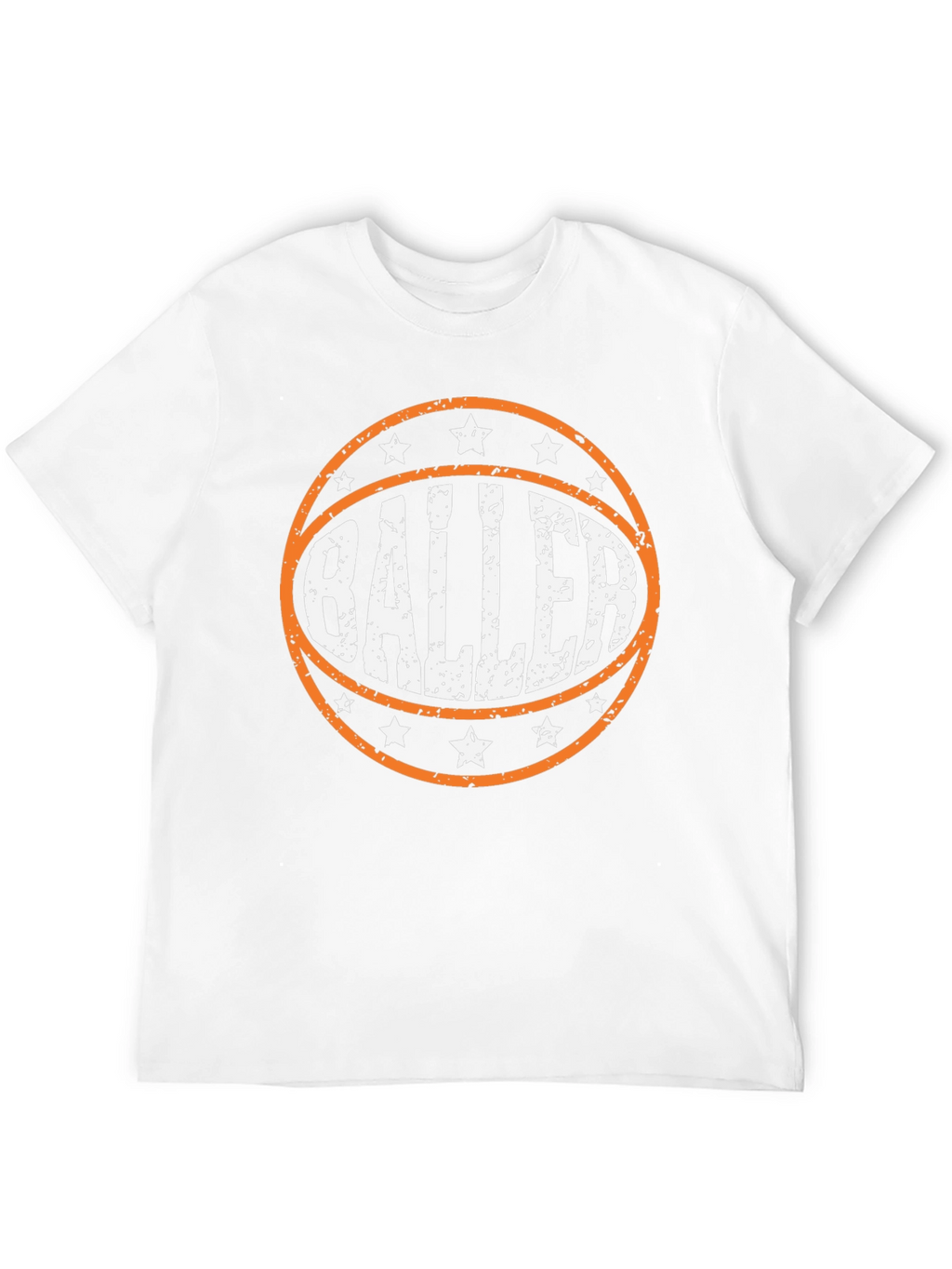Baller Graphic Tee - Basketball Player T-Shirt