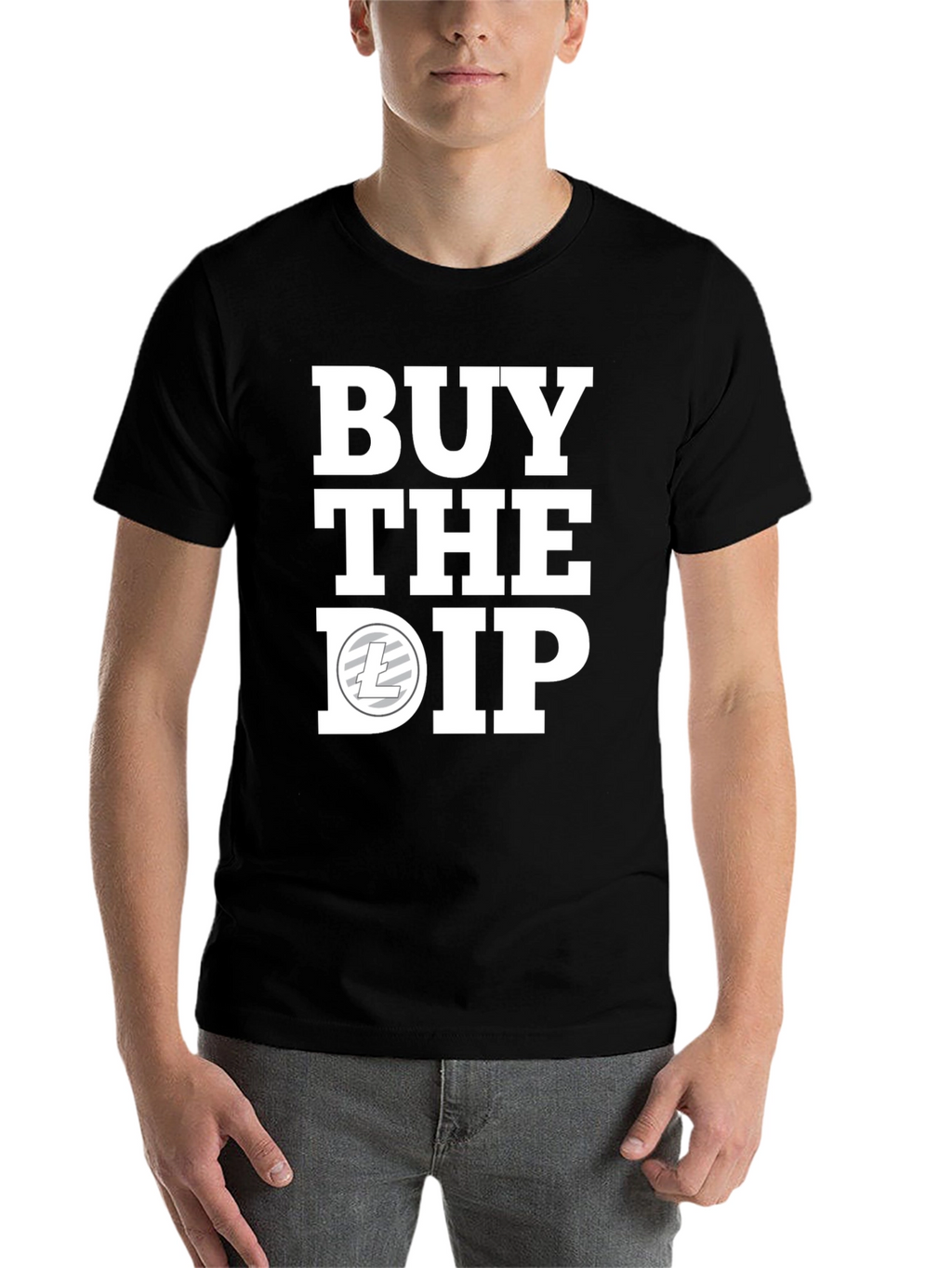 Buy the Dip Crypto T-Shirt - Black