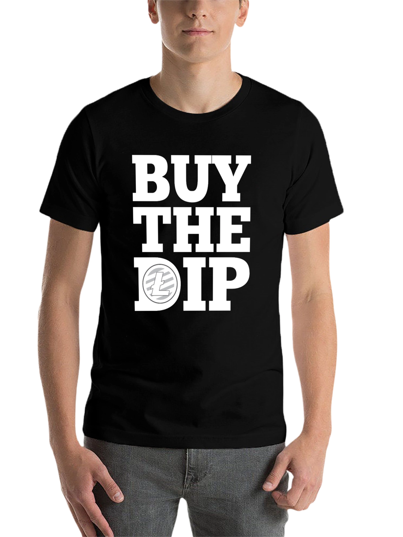 Buy the Dip Crypto T-Shirt - Black
