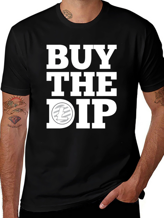 Buy the Dip Crypto T-Shirt - Black