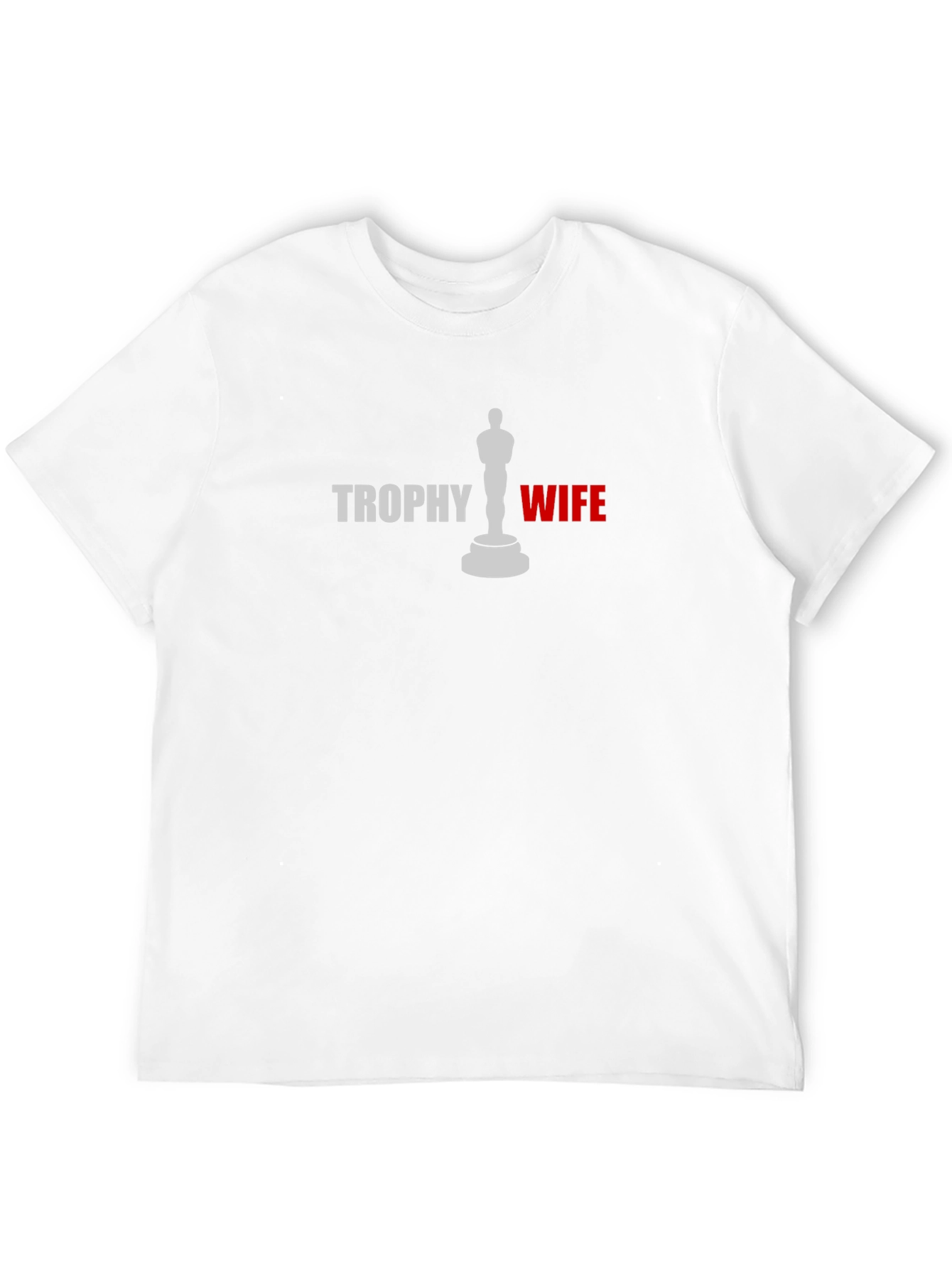Trophy Wife Graphic Tee - Black Novelty T-Shirt