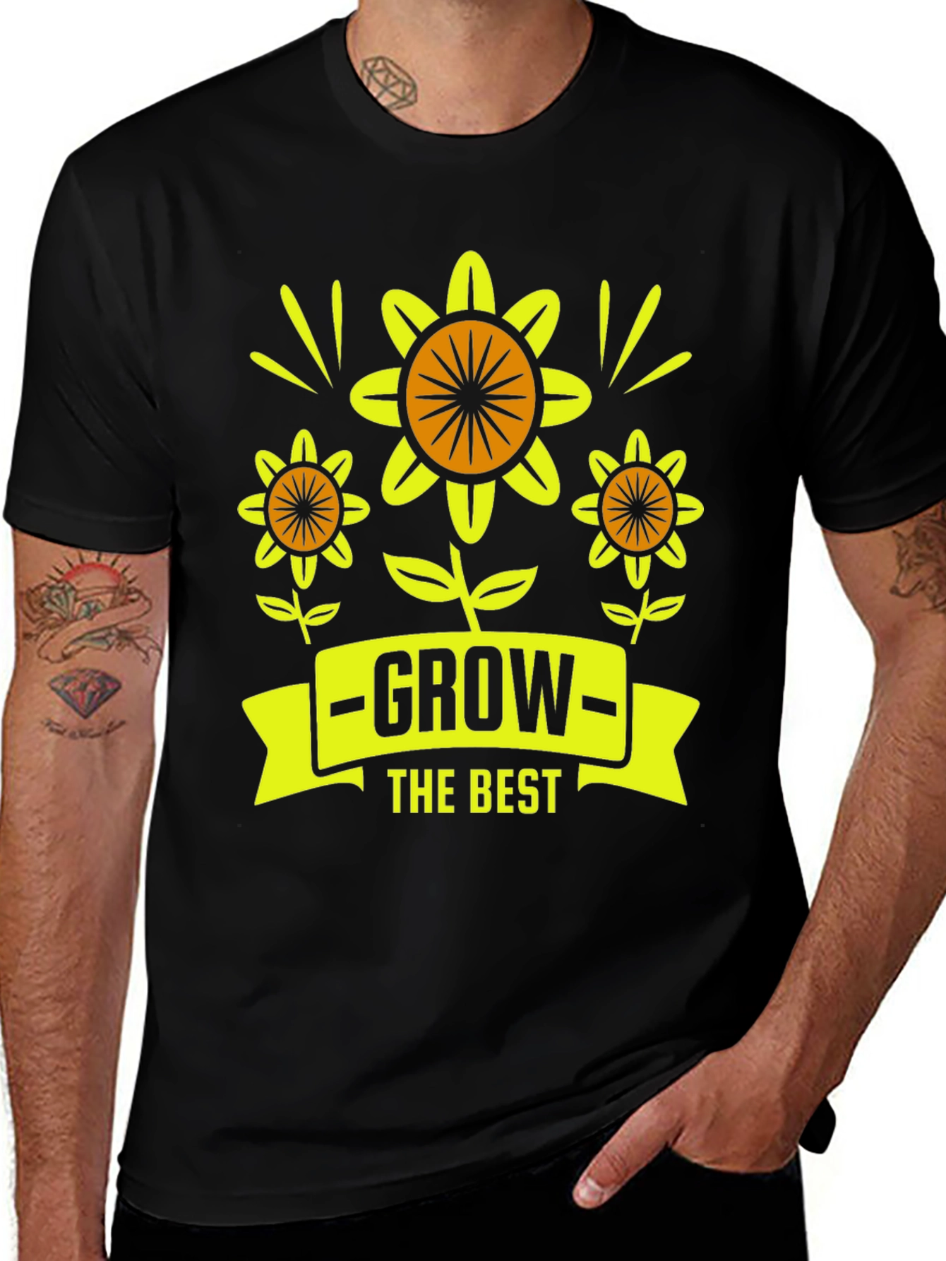 Grow the Best Graphic T-Shirt