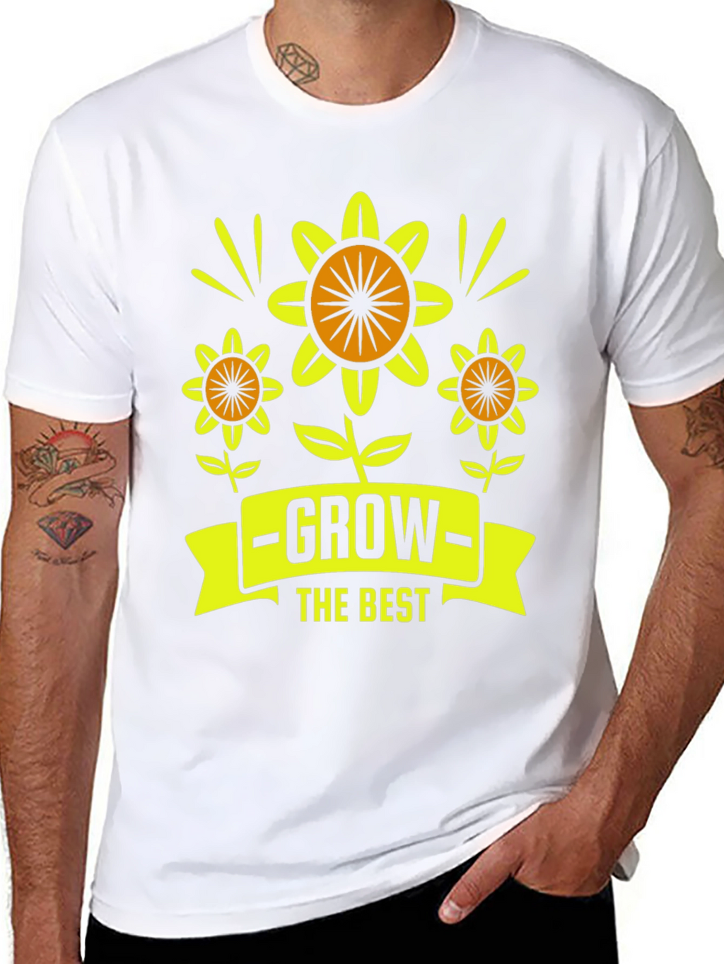 Grow the Best Graphic T-Shirt