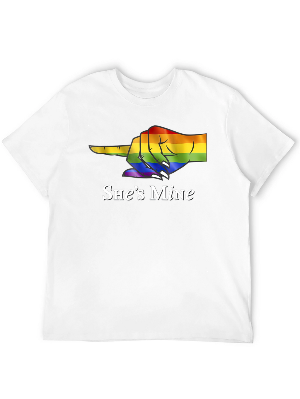 Shes Mine LGBTQ+ Pride T-Shirt