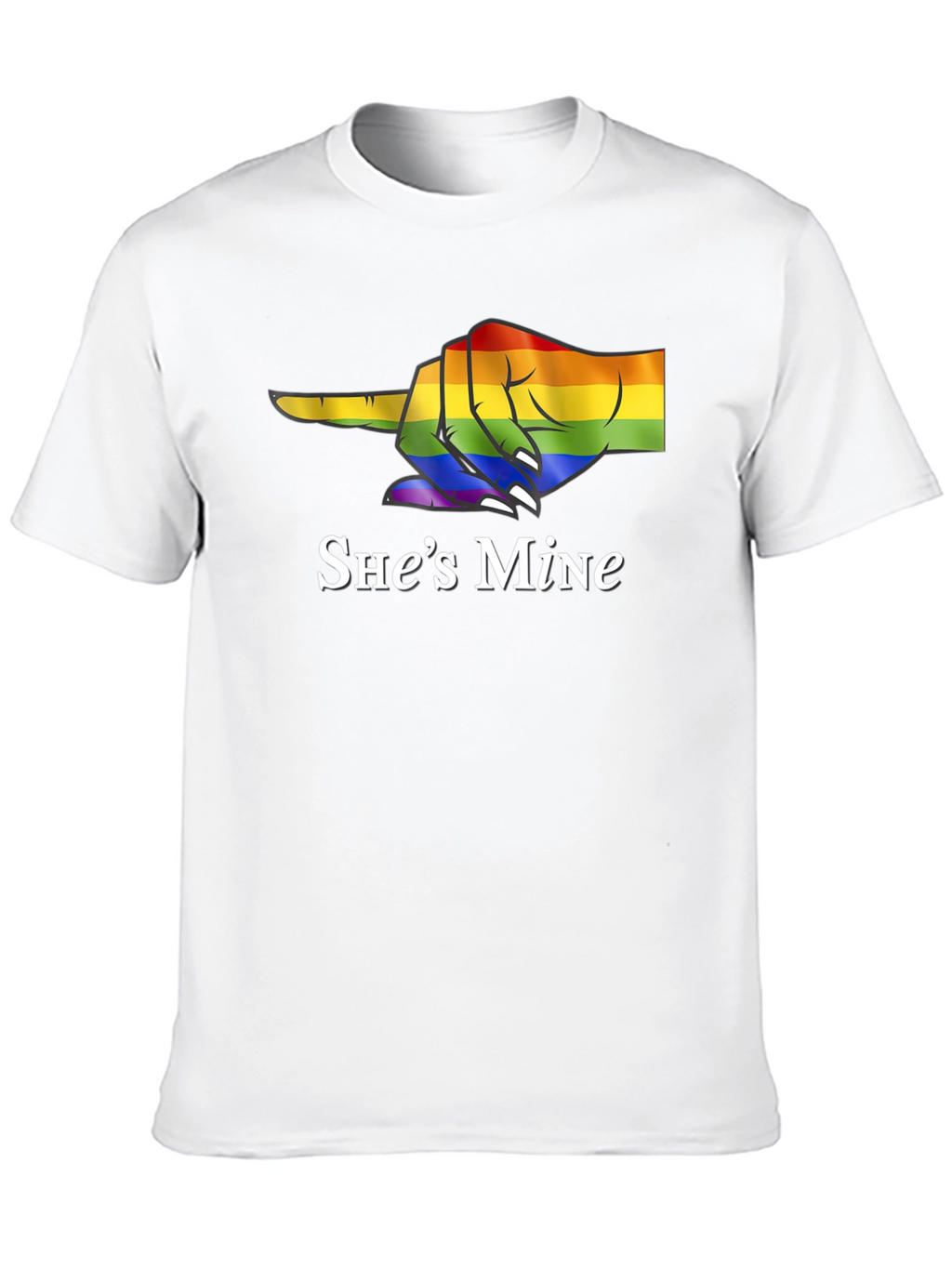 Shes Mine LGBTQ+ Pride T-Shirt
