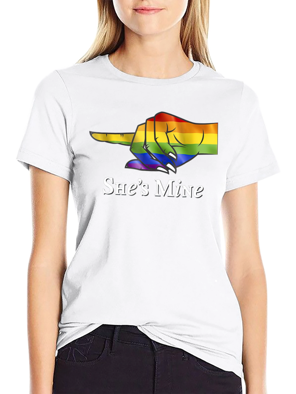 Shes Mine LGBTQ+ Pride T-Shirt