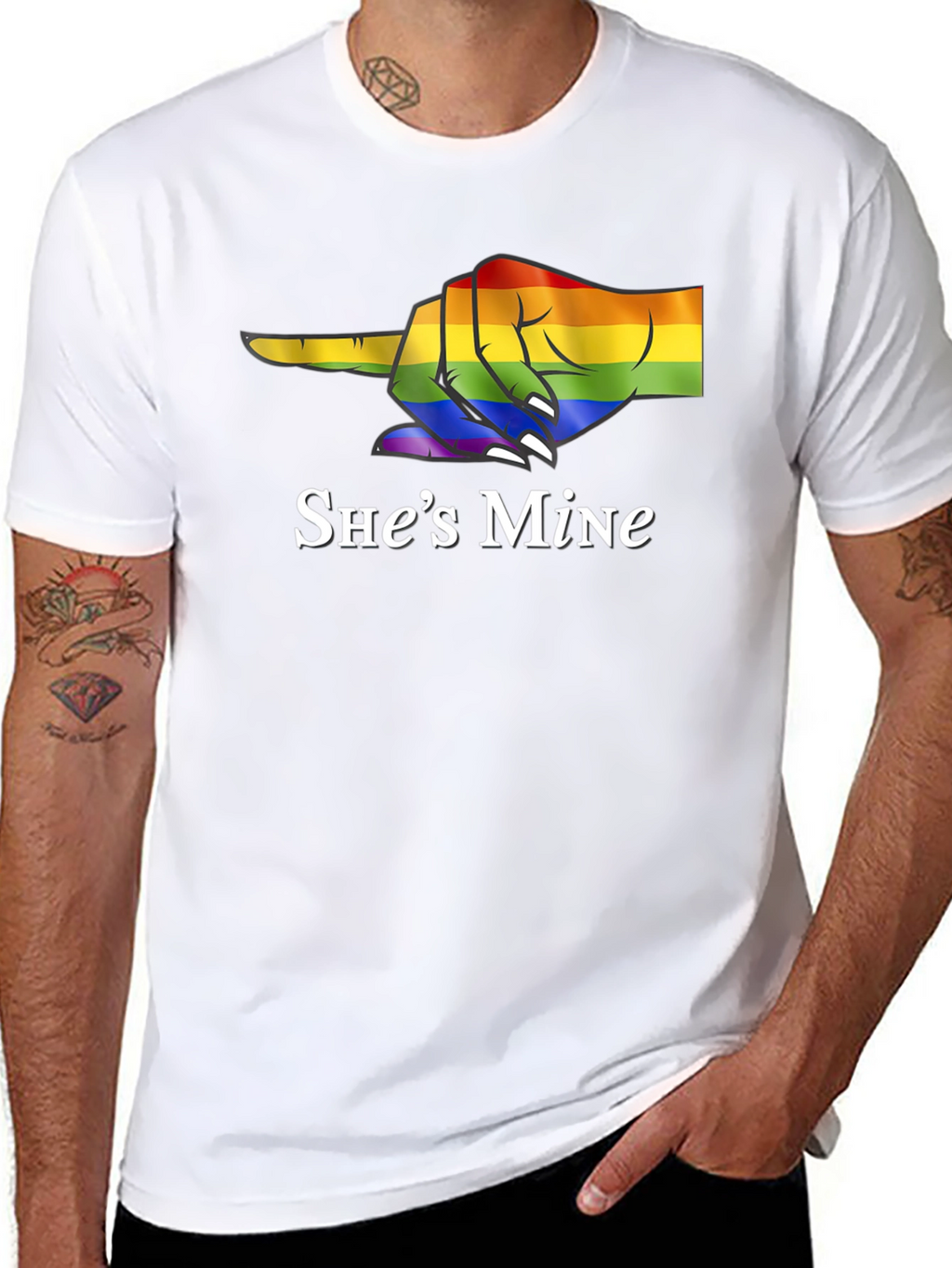 Shes Mine LGBTQ+ Pride T-Shirt