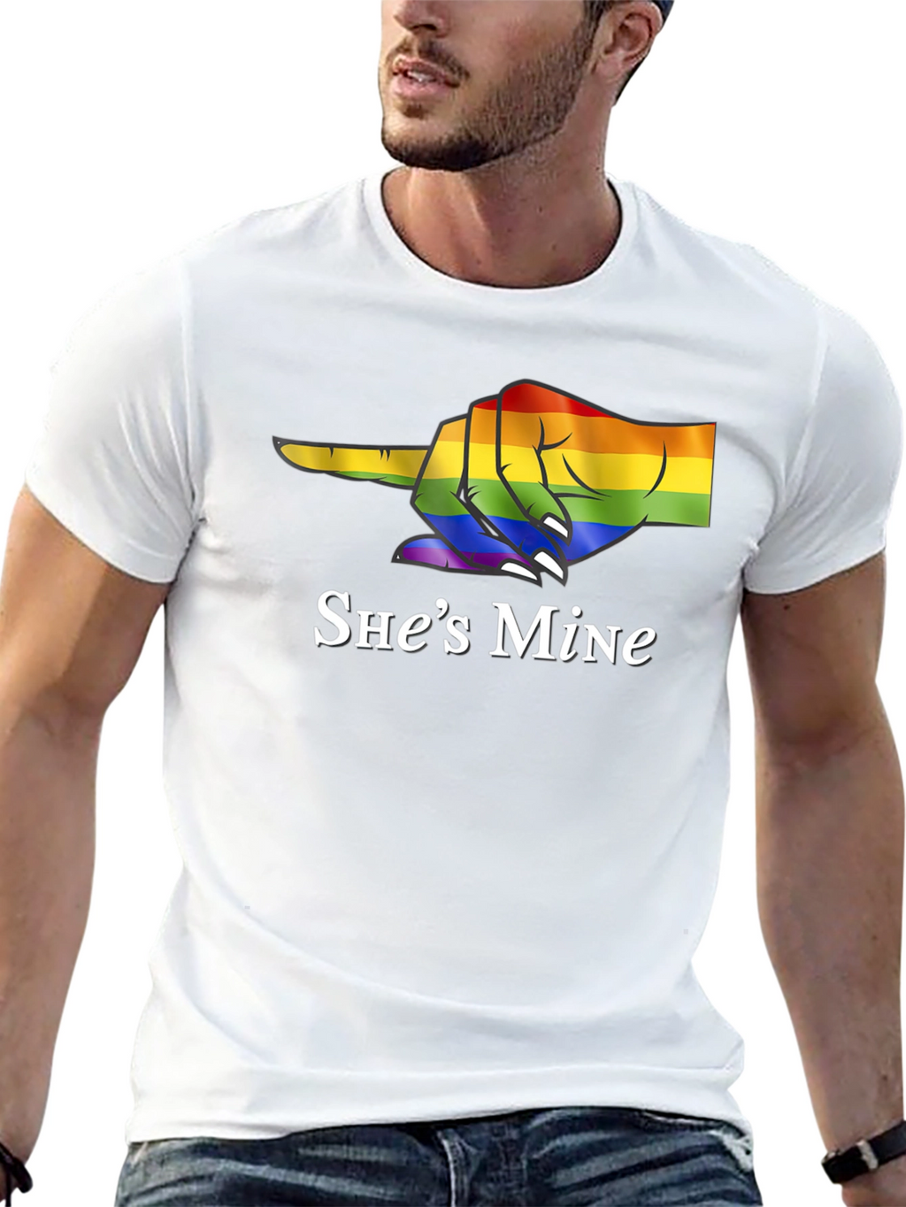 Shes Mine LGBTQ+ Pride T-Shirt