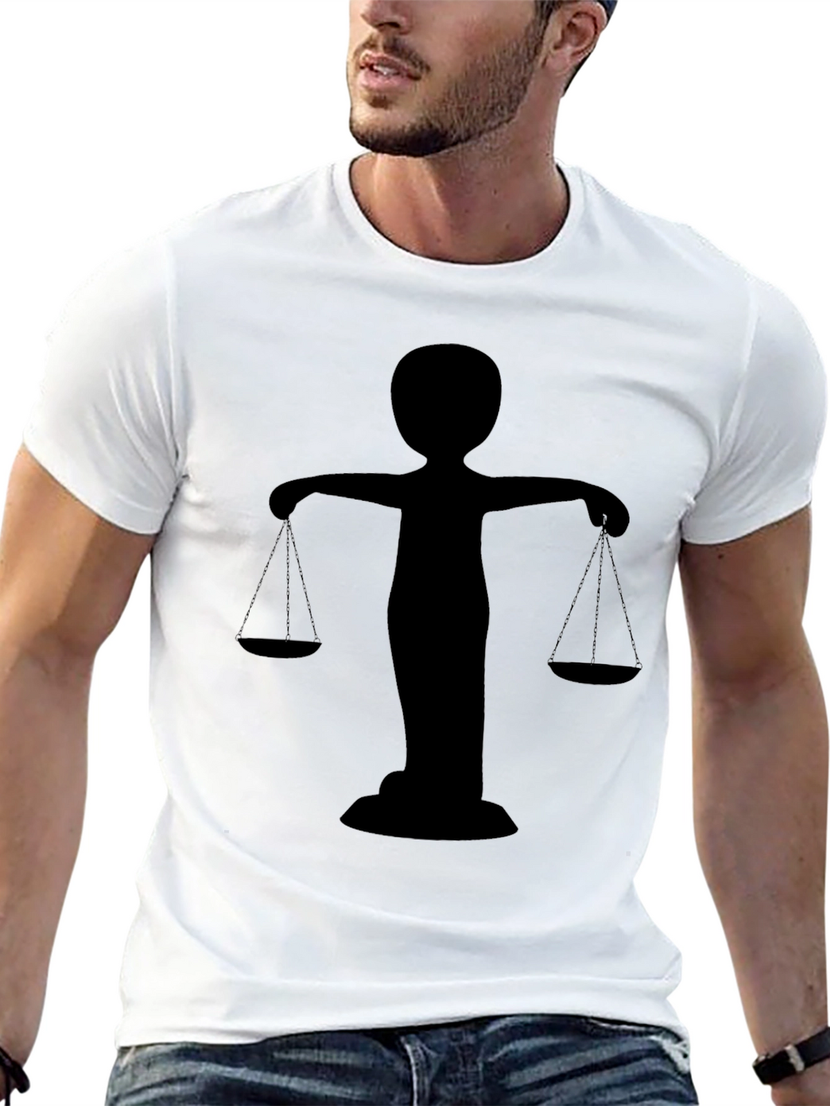 Scales of Justice Graphic T-Shirt - Unisex