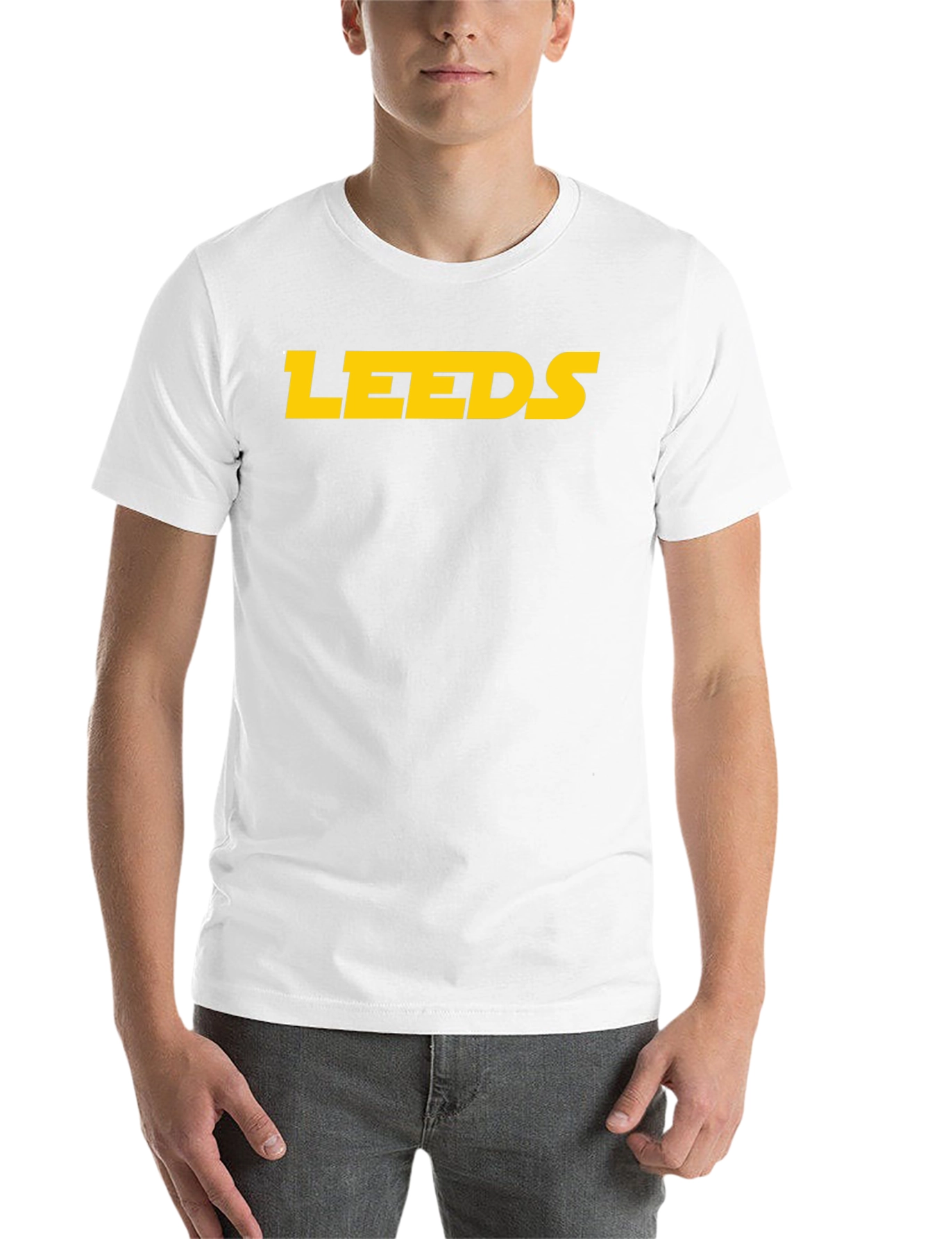 Leeds T-Shirt - Black and Yellow Graphic Tee